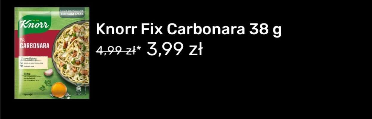 Knorr Fix Carbonara 38 g