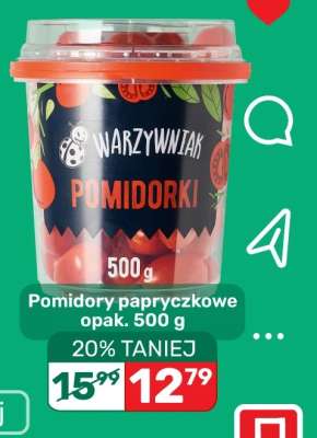 Pomidory papryczkowe, opak. 500 g