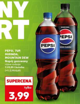 PEPSI, 7UP, MIRINDA, MOUNTAIN DEW