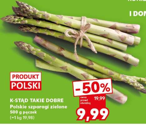 Polskie szparagi zielone