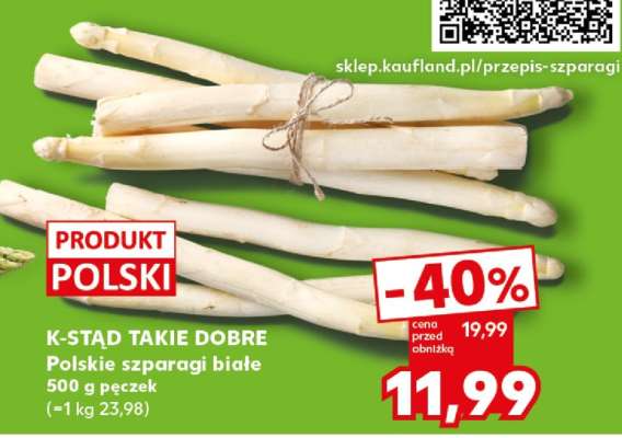 K-STAÐ TAKIE DOBRE Polskie szparagi białe