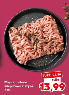 Mięso mielone wieprzowe z szynki 1 kg
