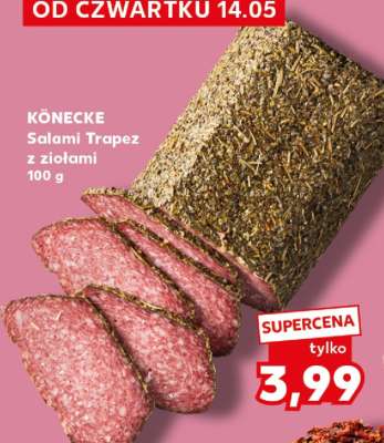 KÖNECKE Salami Trapez z ziołami 100 g