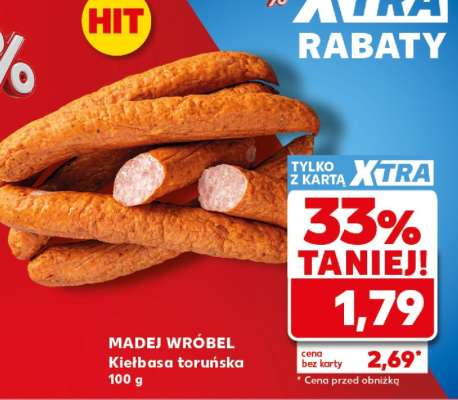 MADEJ WRÓBEL Kiełbasa toruńska 100 g