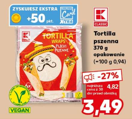 Tortilla pszenna