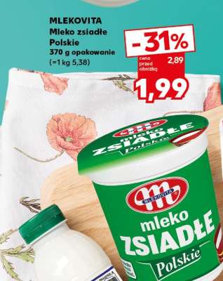 MLEKOVITA Mleko zsiadłe Polskie