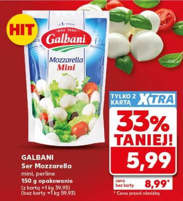 GALBANI Ser Mozzarella mini, perline