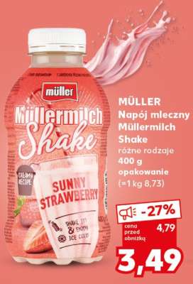 MÜLLER Napój mleczny Müllermilch Shake