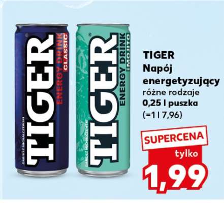 TIGER Napój energetyzujący
