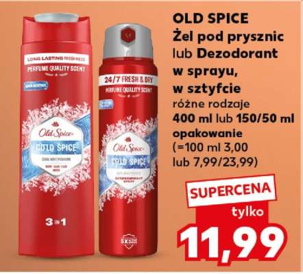 OLD SPICE Żel pod prysznic lub Dezodorant w sprayu, w sztyfcie