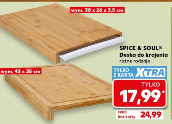 SPICE & SOUL® Deska do krojenia