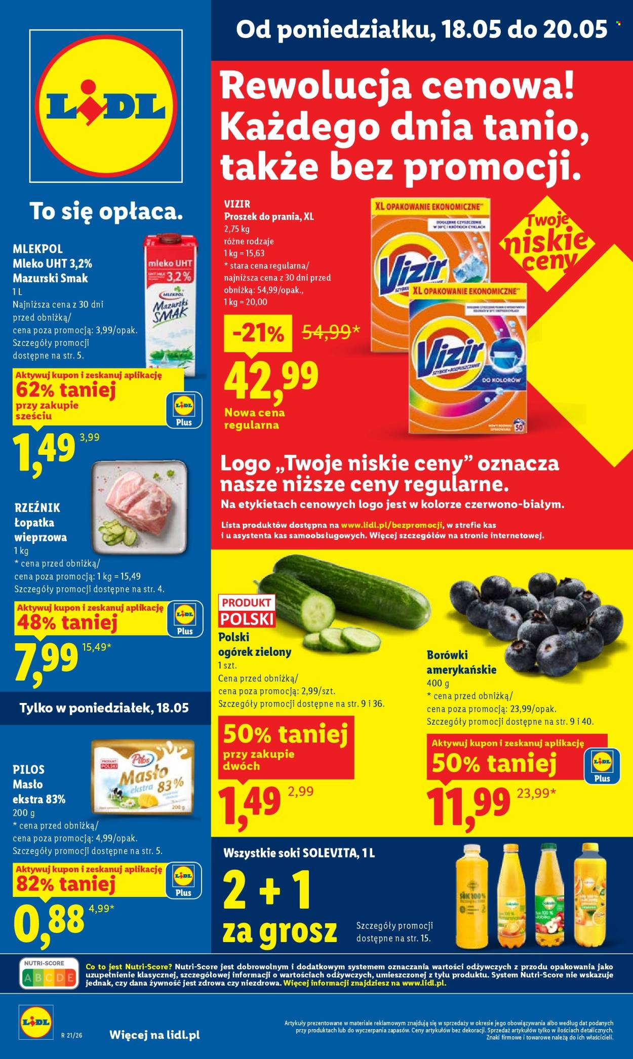 Gazetka Lidl - 18.05.2026 - 20.05.2026. Strona 1