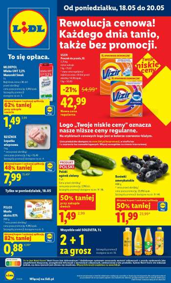 thumbnail - Gazetka Lidl - Od poniedziałku