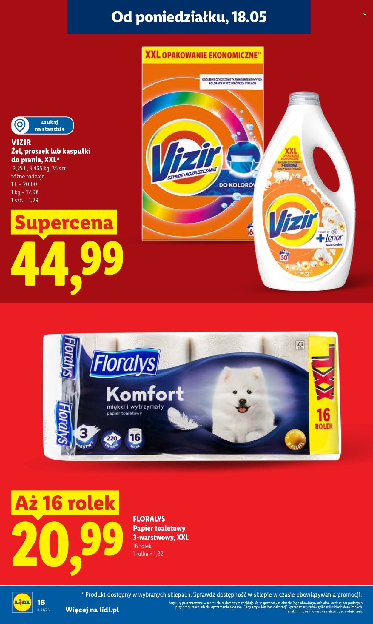 Gazetka Lidl - 18.05.2026 - 20.05.2026. Strona 16