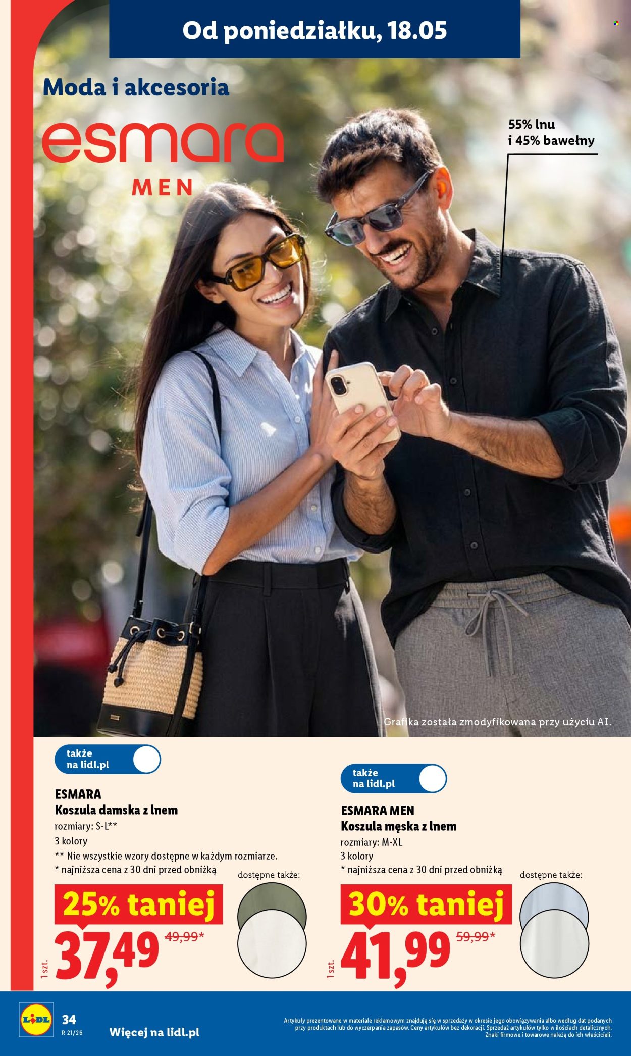 Gazetka Lidl - 18.05.2026 - 20.05.2026. Strona 34