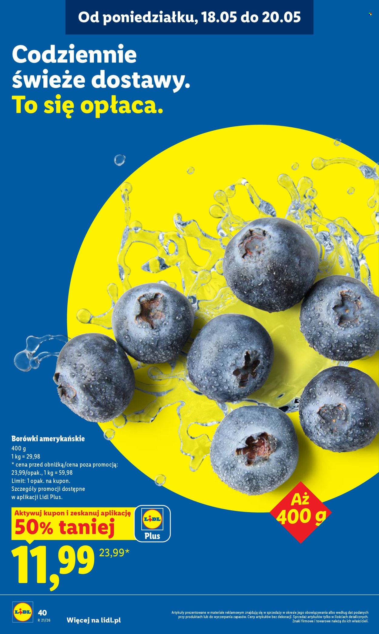 Gazetka Lidl - 18.05.2026 - 20.05.2026. Strona 40
