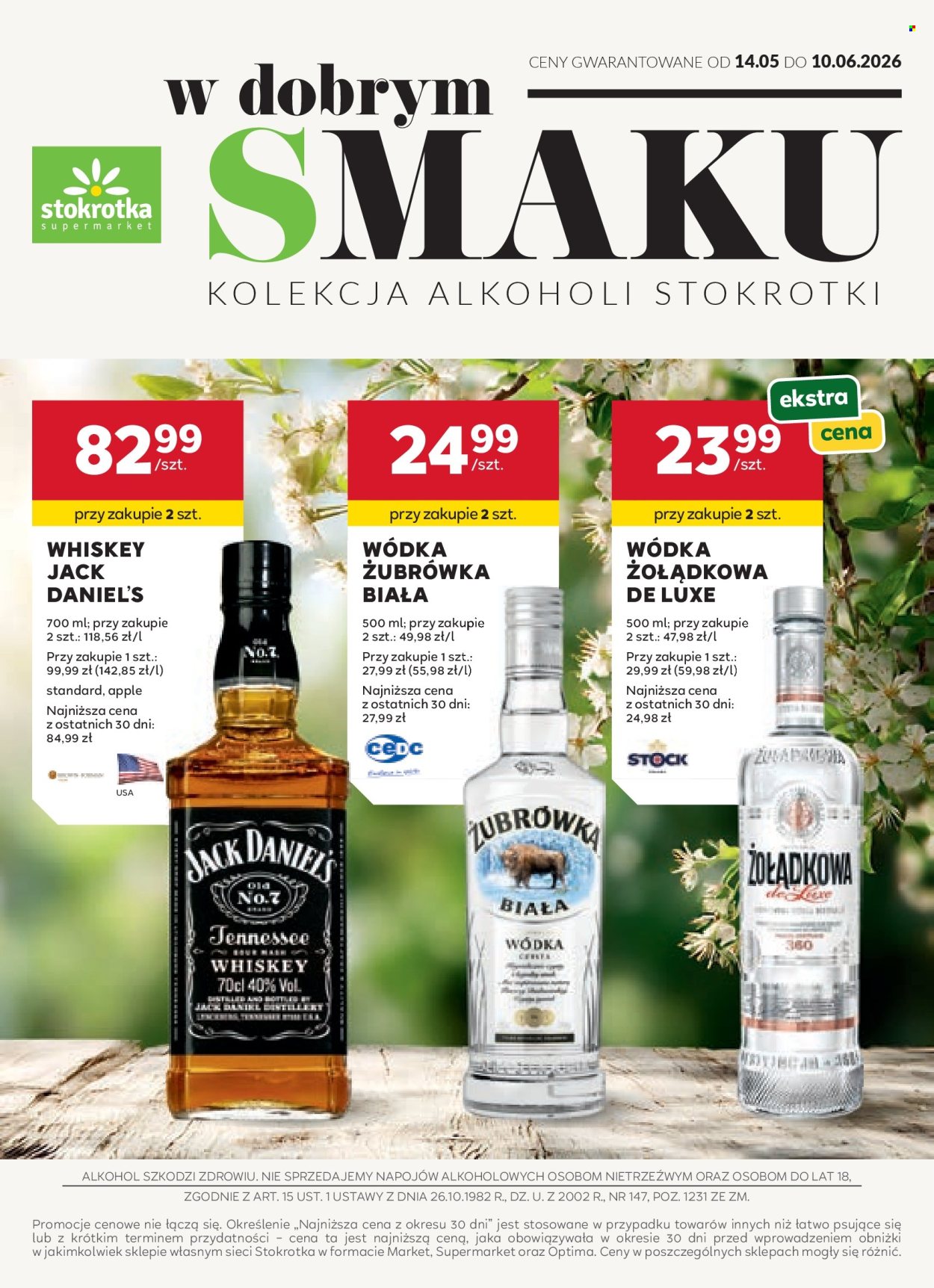 Gazetka Stokrotka Supermarket - 14.05.2026 - 10.06.2026. Strona 1