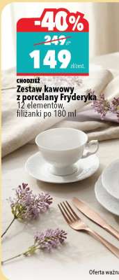 Zestaw kawowy z porcelany Fryderyka