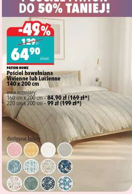 Pościel bawełniana Vivienne lub Lucienne 140 x 200 cm