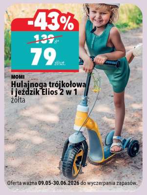 Hulajnoga trójkołowa i jeździk Elios 2 w 1
