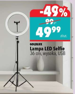GOLDLUX Lampa LED Selfie