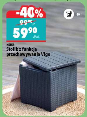 Stolik z funkcją przechowywania Vigo
