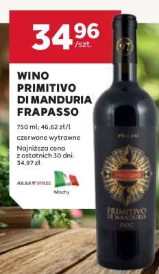 Wino Primitivo Di Manduria Frapasso