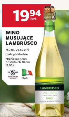 Wino Musujące Lambrusco