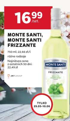 MONTE SANTI, MONTE SANTI FRIZZANTE