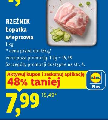 RZEŹNIK Łopatka wieprzowa