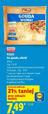 PILOS Ser gouda, wiórki
