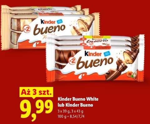 Kinder Bueno White lub Kinder Bueno