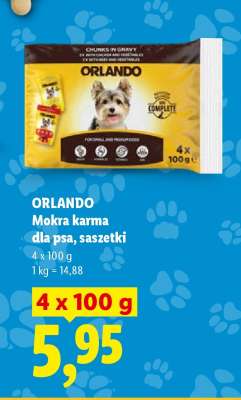 ORLANDO Mokra karma dla psa, saszetki