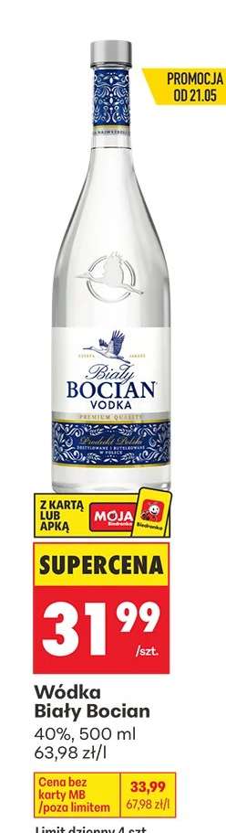 Wódka Biały Bocian