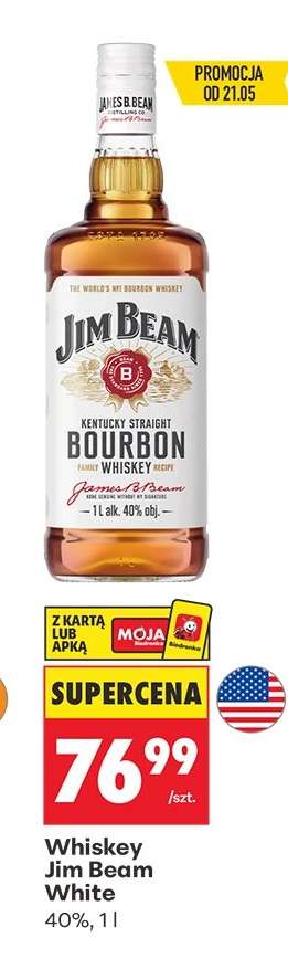 WHISKEY JIM BEAM WHITE