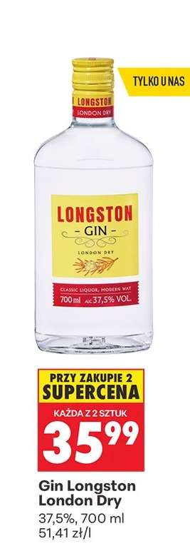 GIN LONGSTON LONDON DRY