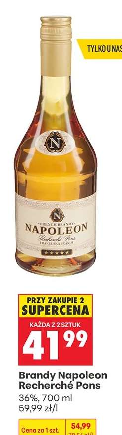 BRANDY NAPOLEON RECHERCHÉ PONS