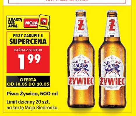 piwo Żywiec 500 ml