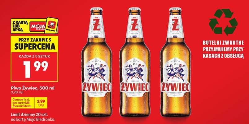 piwo Żywiec 500 ml