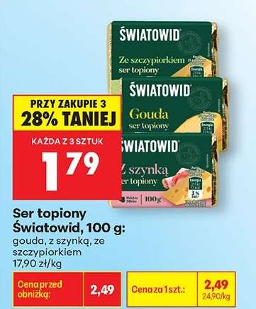 Ser topiony Światowid, 100 g