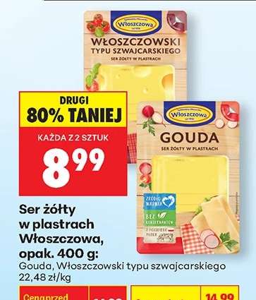 Gouda, Włoszczowski typu szwajcarskiego