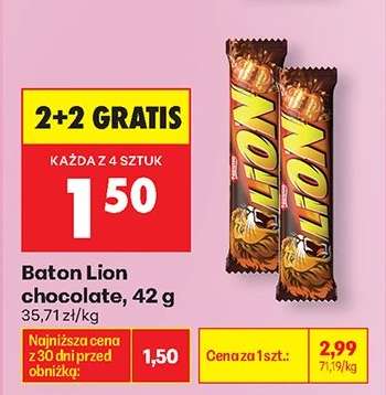 Baton Lion chocolate, 42 g