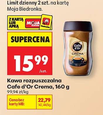 Cafe d’Or Crema, 160 g
