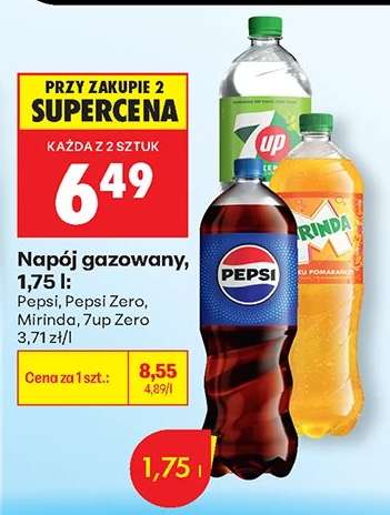 Napój gazowany, 1,75 l