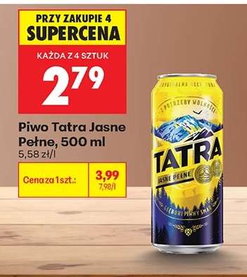 PIWO TATRA JASNE PEŁNE 500 ML