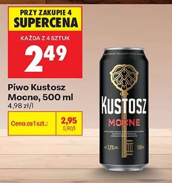 Piwo Kustosz Mocne, 500 ml