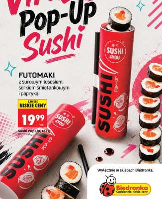 Sushi Pop Up, 167 g