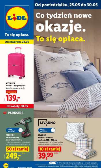 Gazetka Lidl - 25.05.2026 - 30.05.2026.