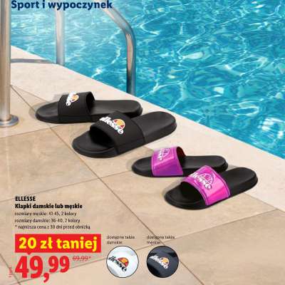 ELLESSE Klapki damskie lub męskie
