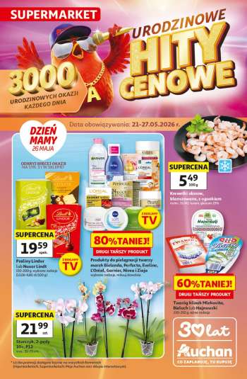 Gazetka Auchan - 21.05.2026 - 27.05.2026.
